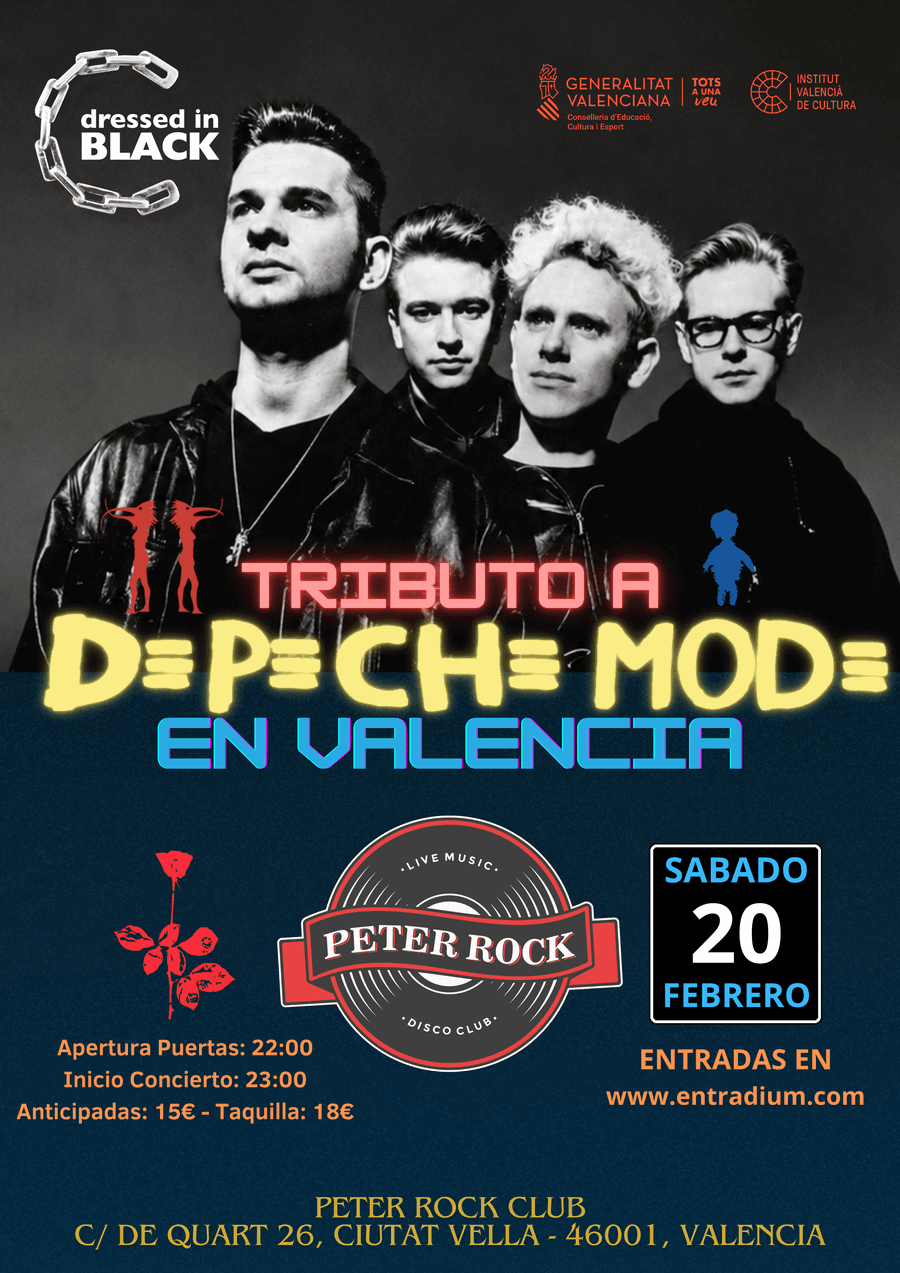 DRESSED IN BLACK / tributo: Depeche Mode
