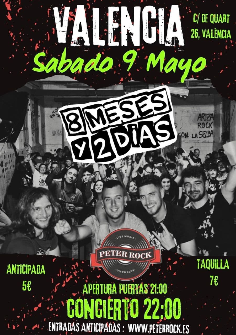 8 MESES Y DOS DÍAS