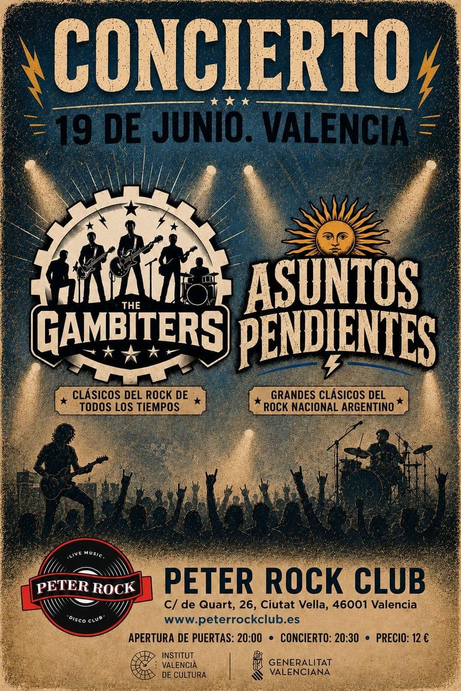 THE GAMBITERS + ASUNTOS PENDIENTES