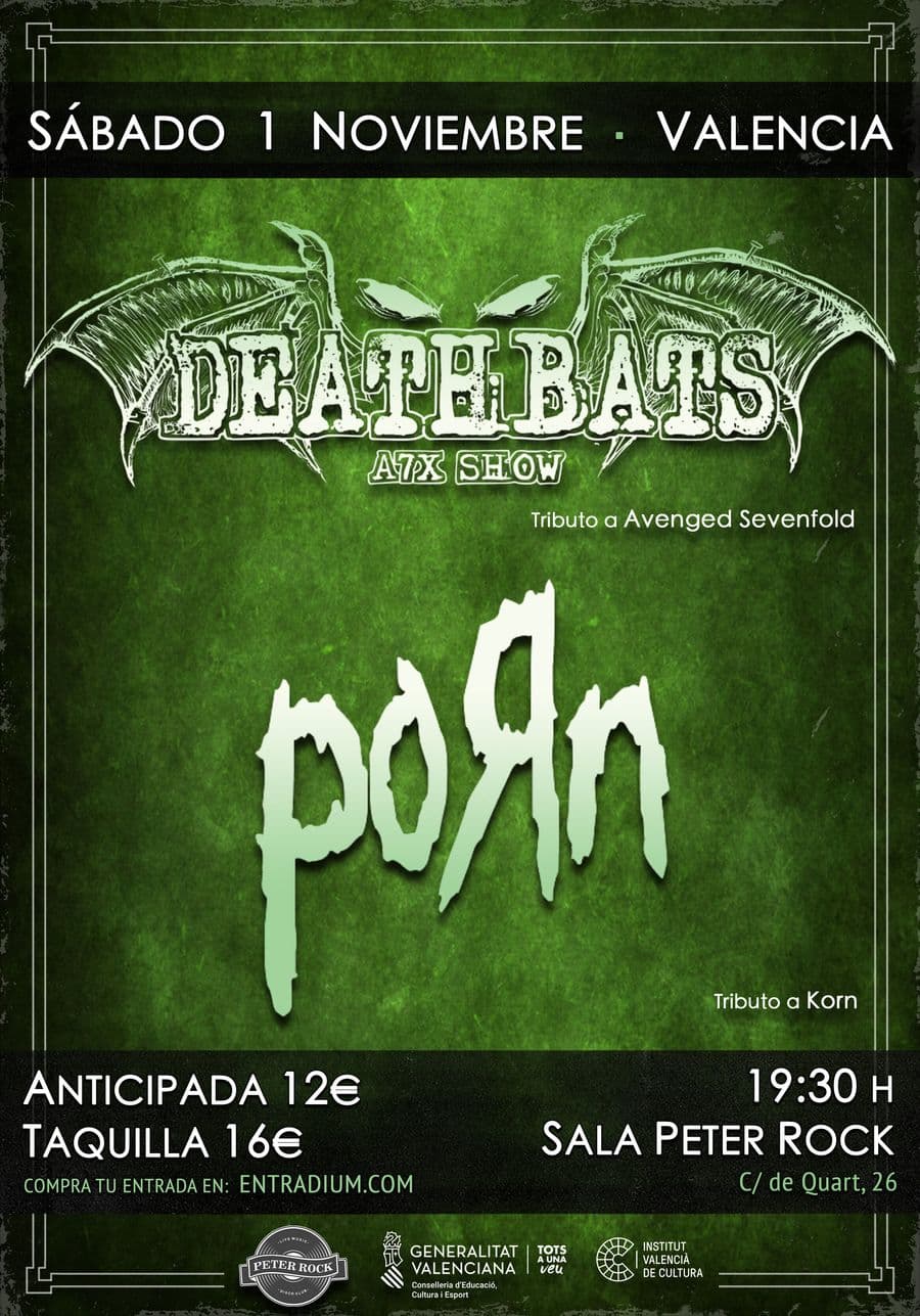 DEATHBATS + PORN / tributos: Avenged Sevenfold + Korn