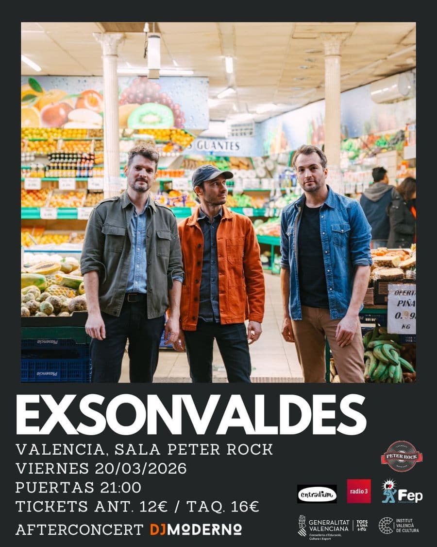 EXSONVALDES  / Presentación de "Ninety Seconds to Midnight"+ DJ MODERNO