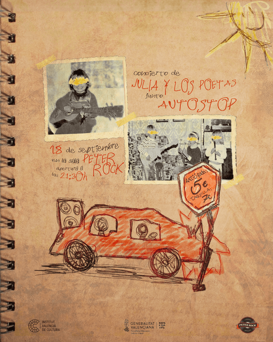 JULIA Y LOS POETAS + AUTOSTOP