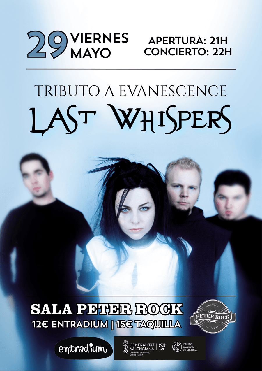 LAST WHISPERS / tributo: Evanescence 