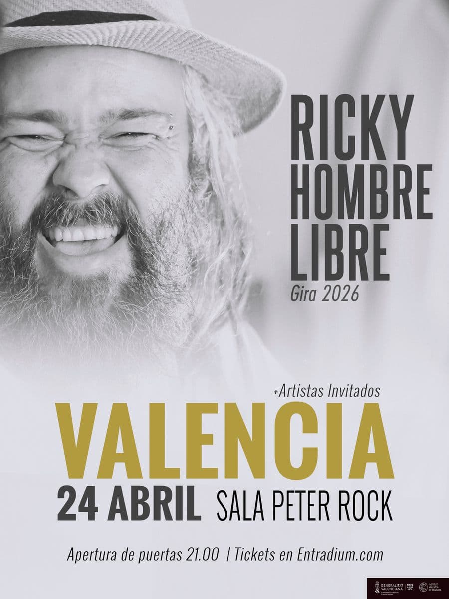 RICKY HOMBRE LIBRE / Gira 2026