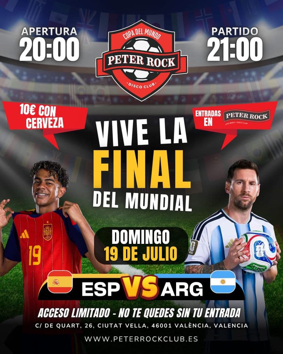 ¡¡FINAL DEL MUNDIAL!!