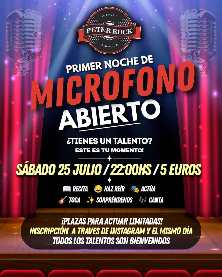 MICRÓFONO ABIERTO