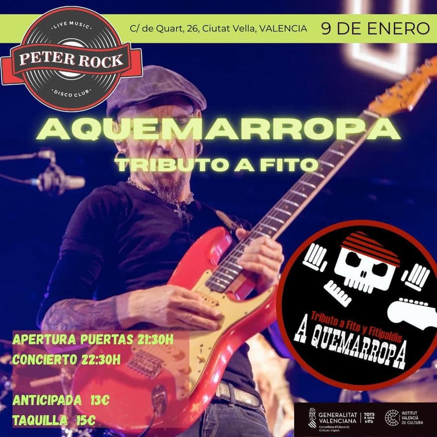 A QUEMARROPA / tributo: Fito & Fitipaldis