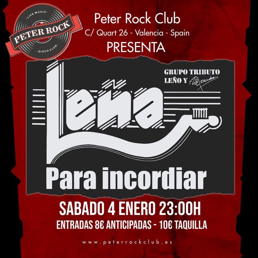 LEÑA PARA INCORDIAR / tributo a Leño & Rosendo