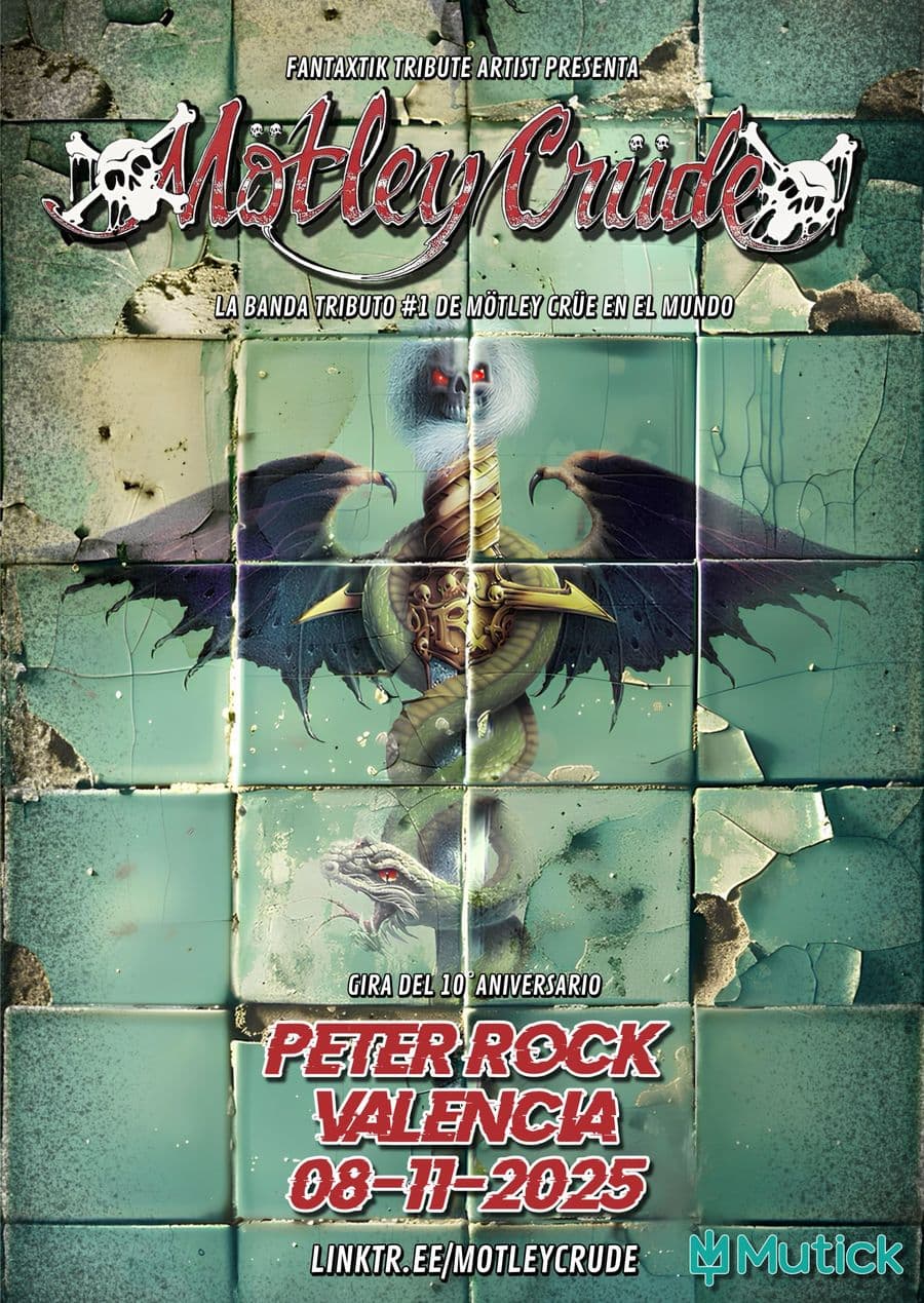 MÖTLEY CRÜDE ▶︎ tributo a Mötley Crüe