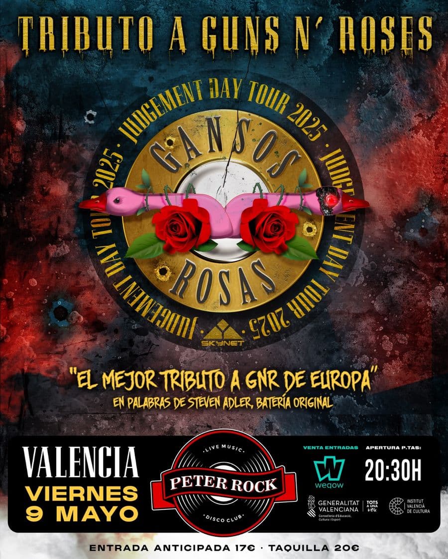 GANSOS ROSAS ► tributo: Guns N’ Roses