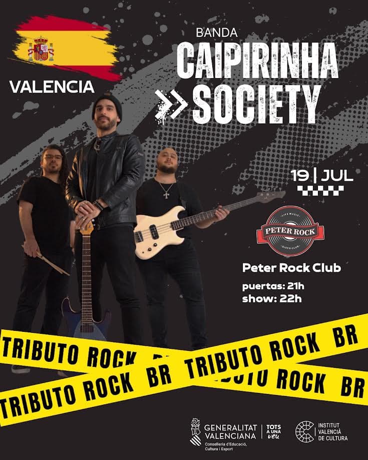 Tributo ao ROCK BRASILEIRO by CAIPIRINHA SOCIETY 🔥🇧🇷🎸