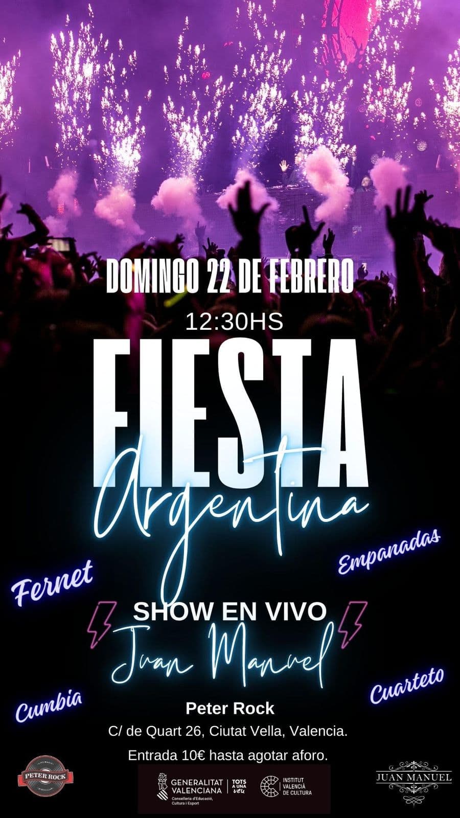 JUAN MANUEL, presenta: FIESTA ARGENTINA