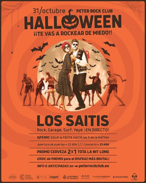 HALLOWEEN con LOS SAITIS & DjFerro
