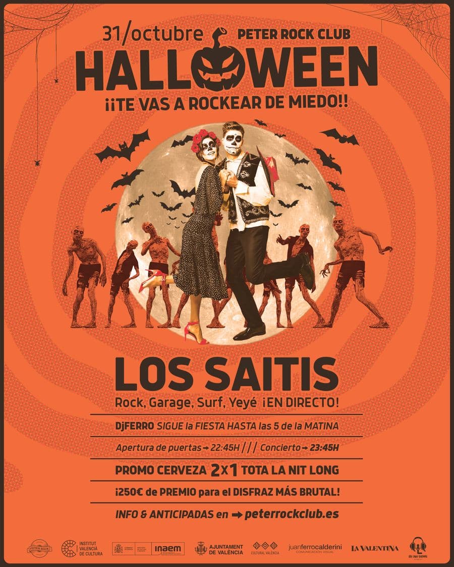 HALLOWEEN con LOS SAITIS & DjFerro