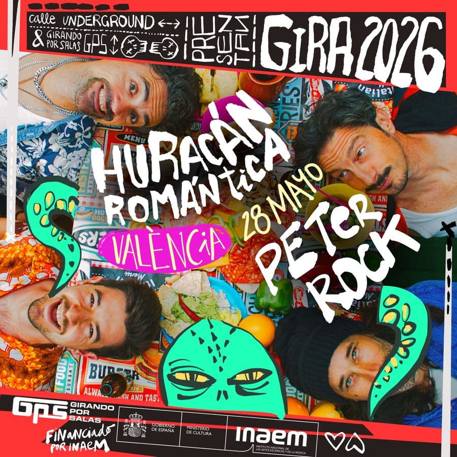 GIRANDO POR SALAS, presenta: HURACÁN ROMÁNTICA