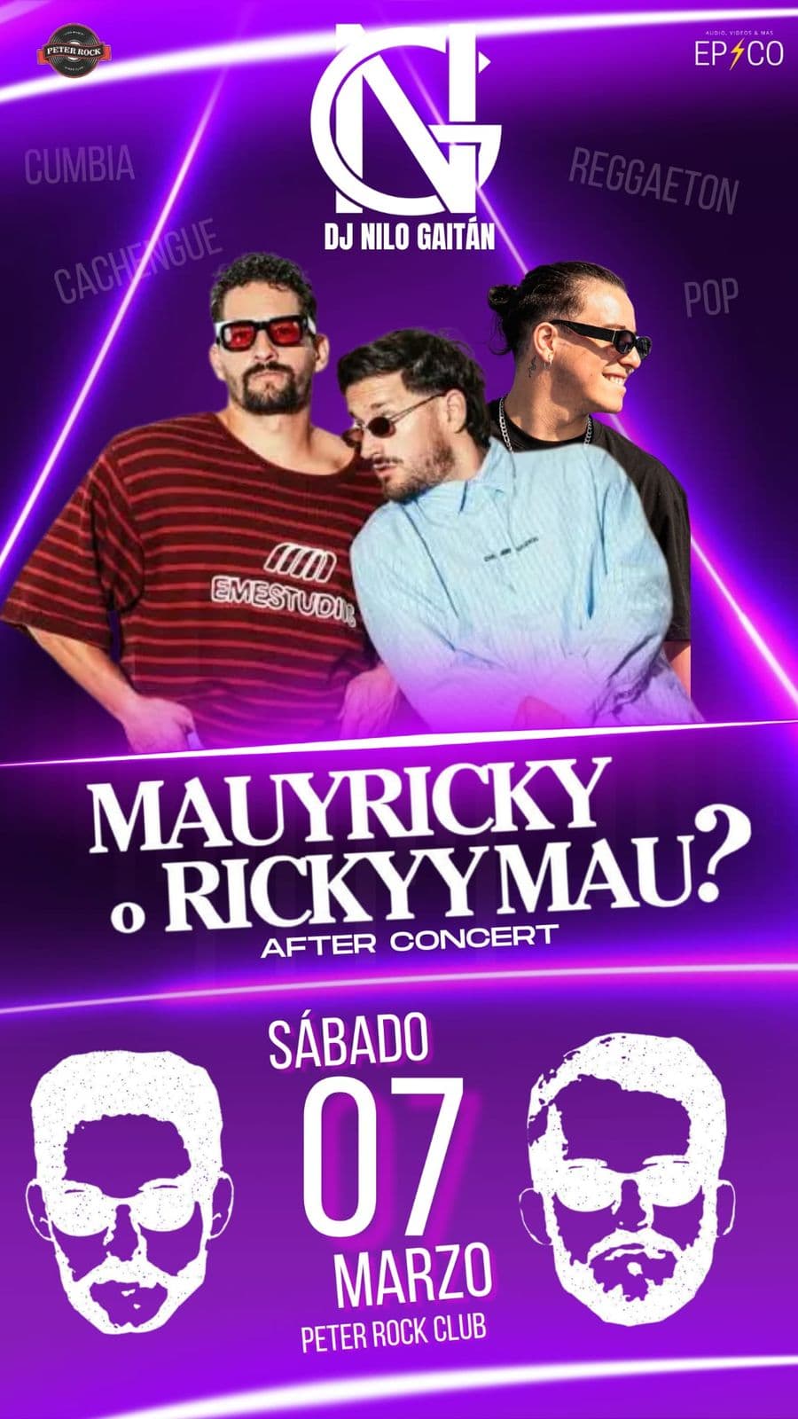 NILO GAITÁN DJ / after concert: Mau & Ricky