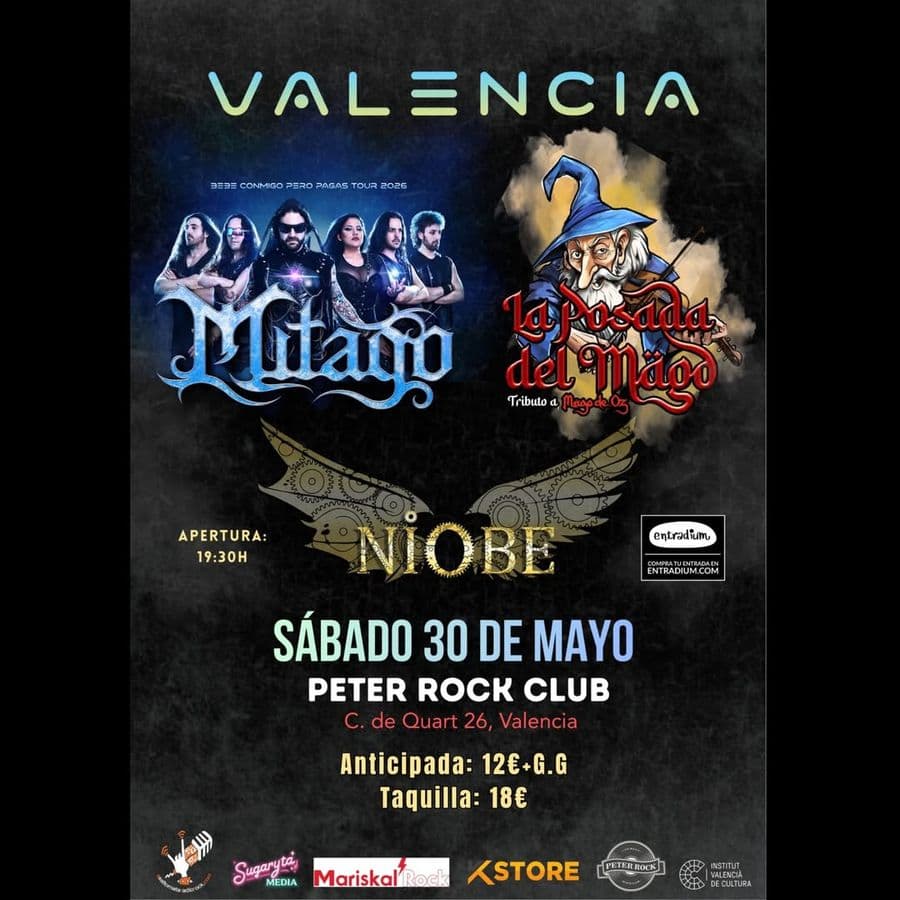 MITAGO + NIOBE + LA POSADA DEL MÄGO