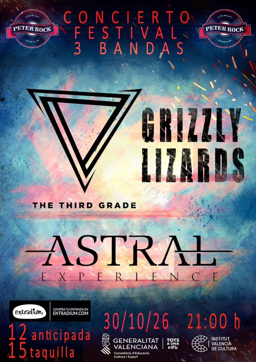 ASTRAL EXPERIENCE + THE THIRD GRADE + GRIZZLY LIZARDS