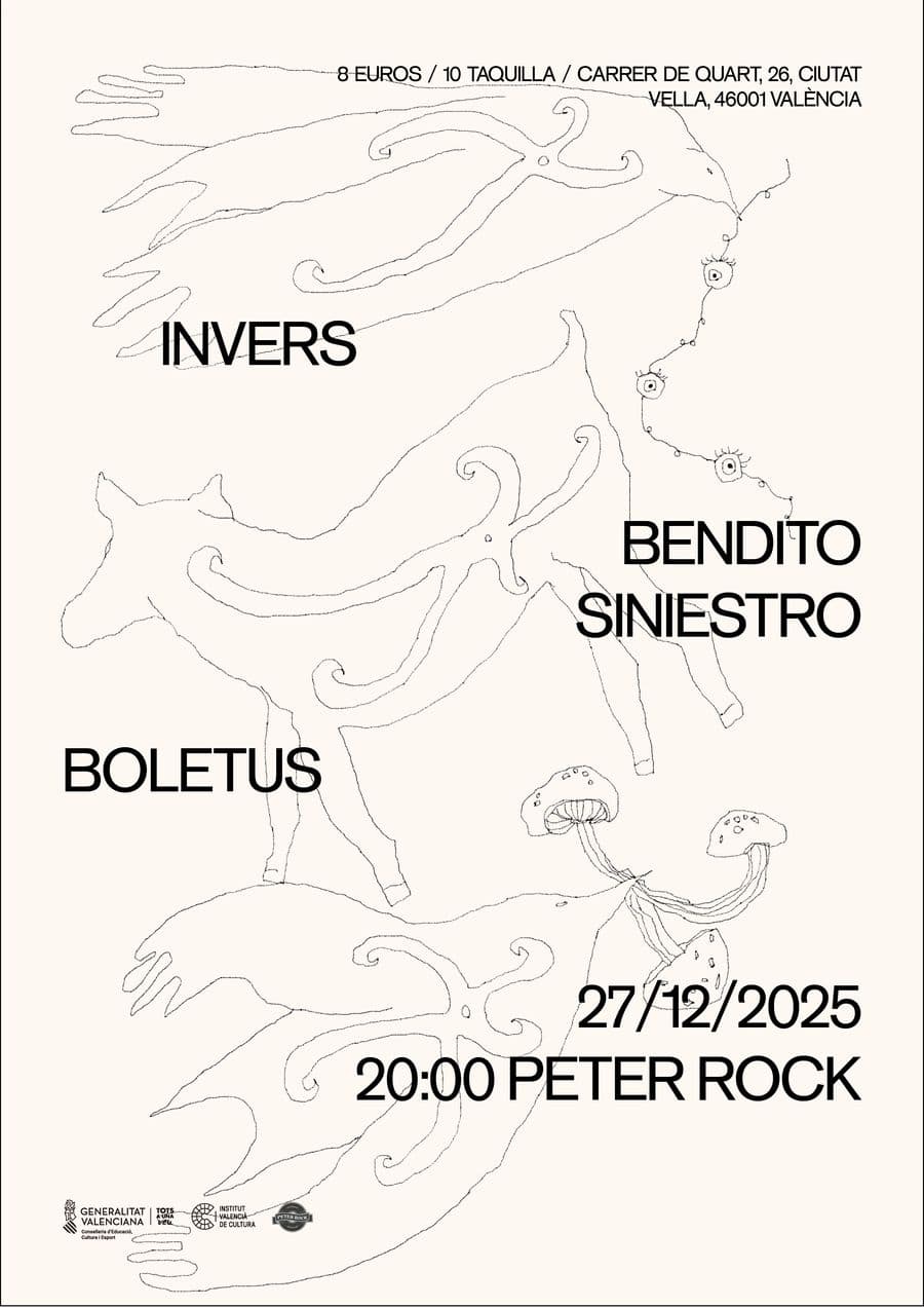 INVERS + BENDITO SINIESTRO + BOLETUS