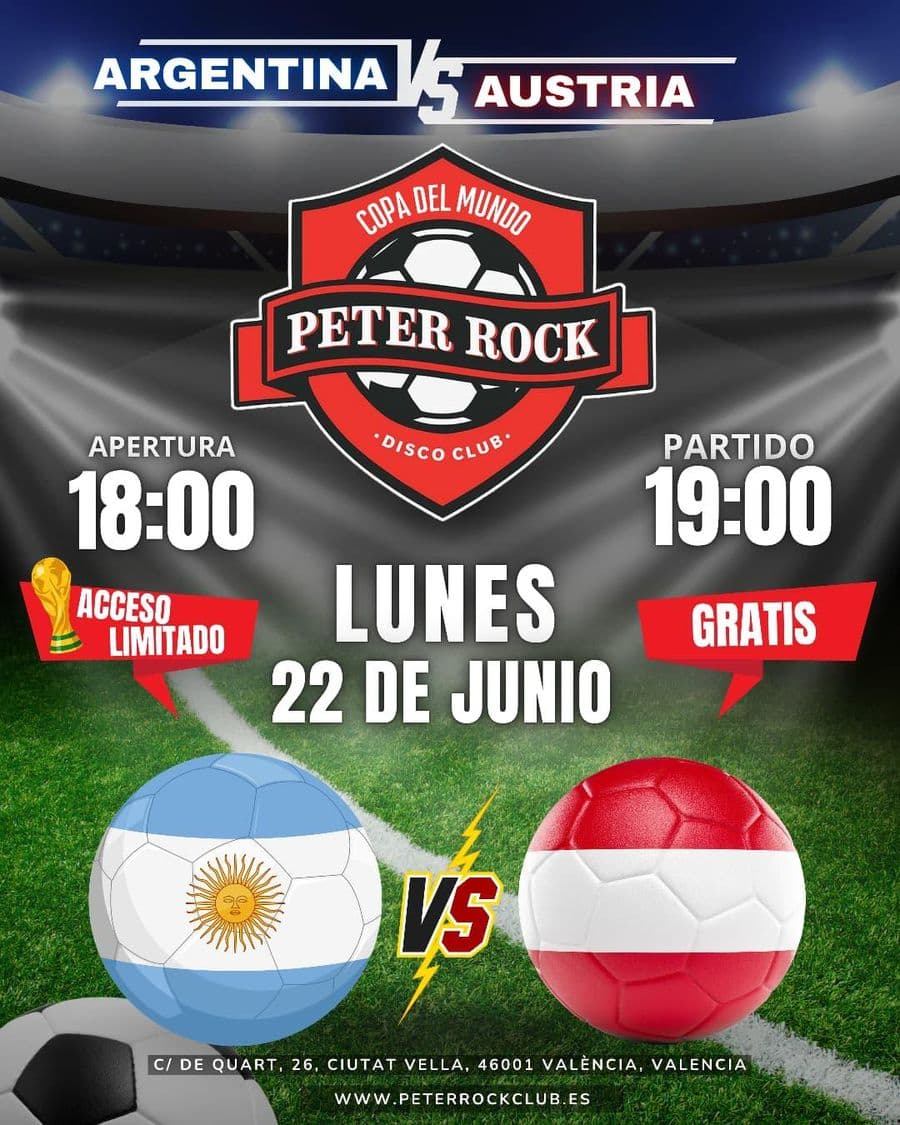 Copa del Mundo: ARGENTINA vs AUSTRIA