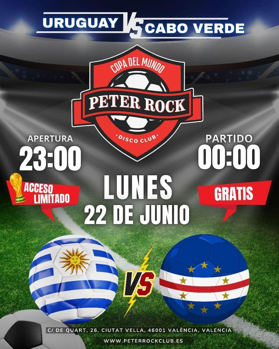 Copa del Mundo: URUGUAY vs CABO VERDE