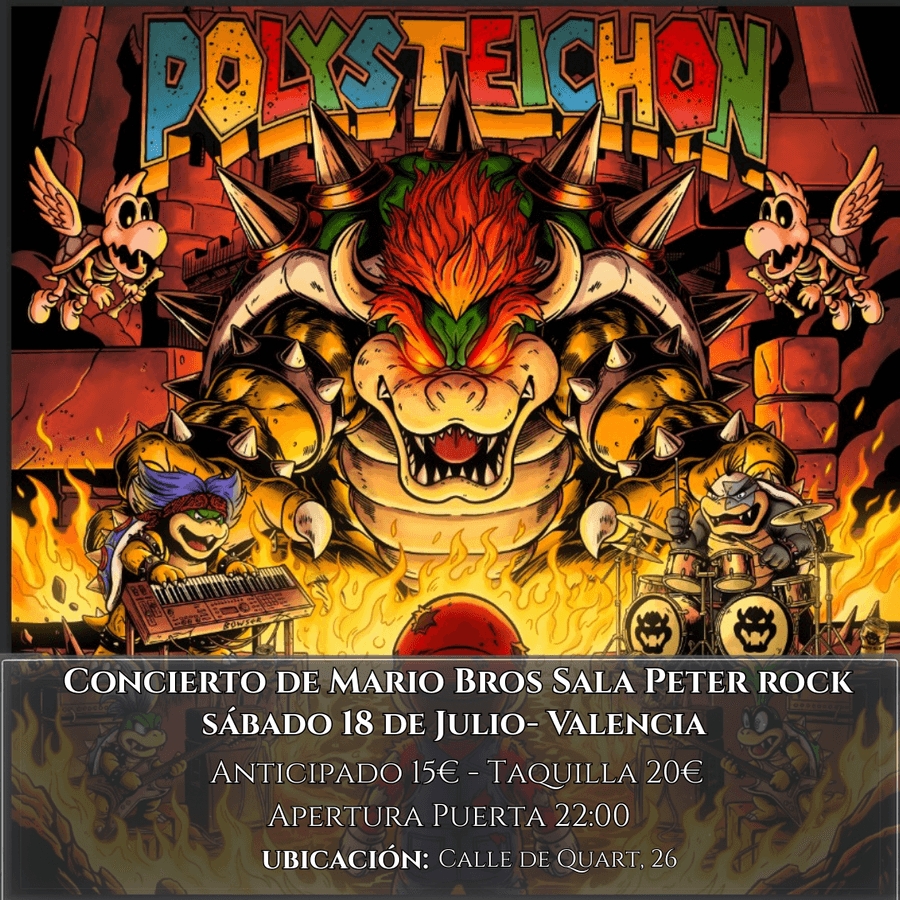 POLYSTEICHON / Concierto: SUPER MARIO BROS.