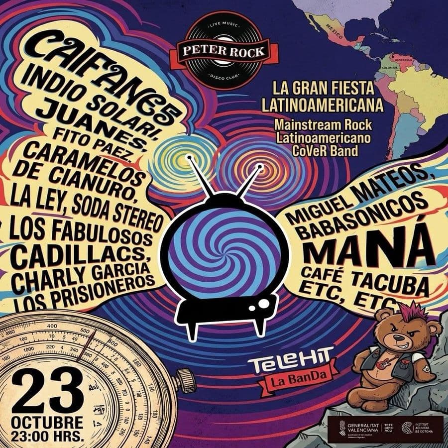 TELEHIT / Fiesta de ROCK LATINOAMERICANO
