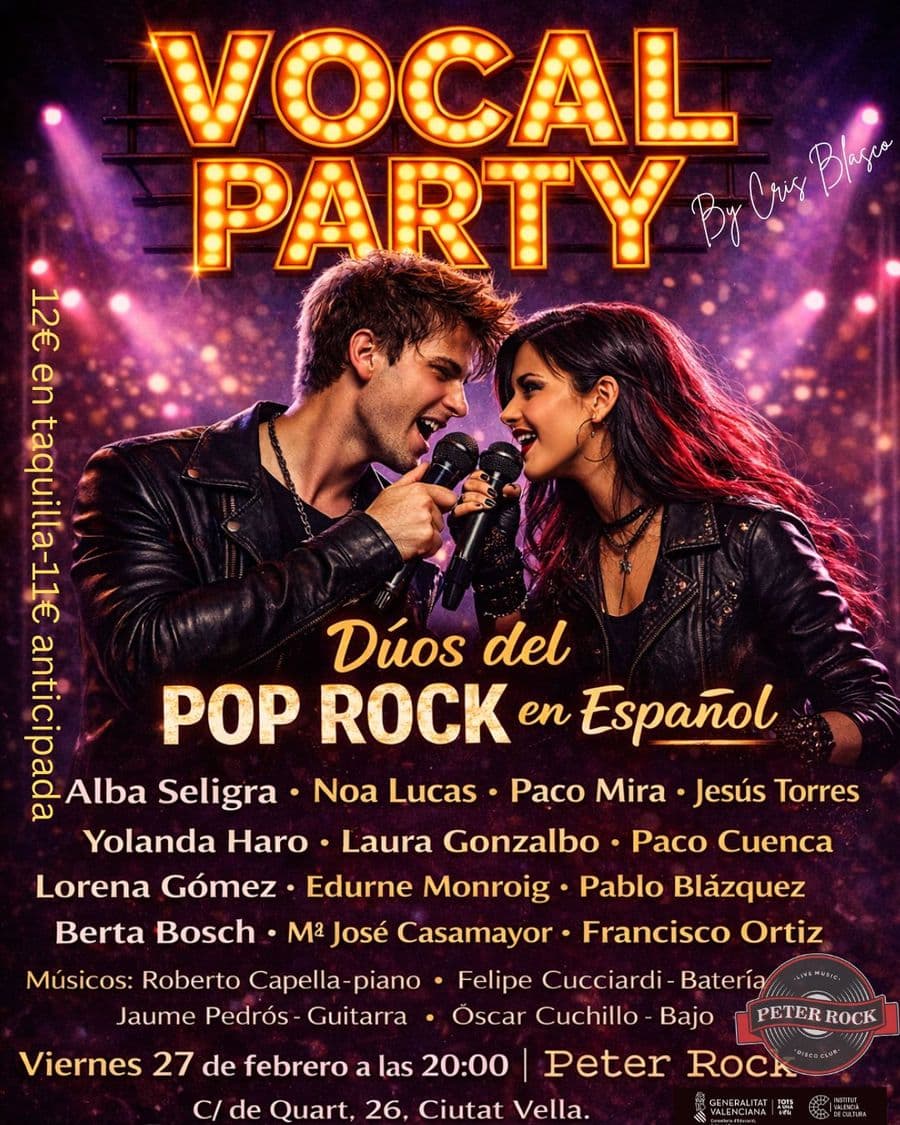 VOCAL PARTY by Cristina Blasco