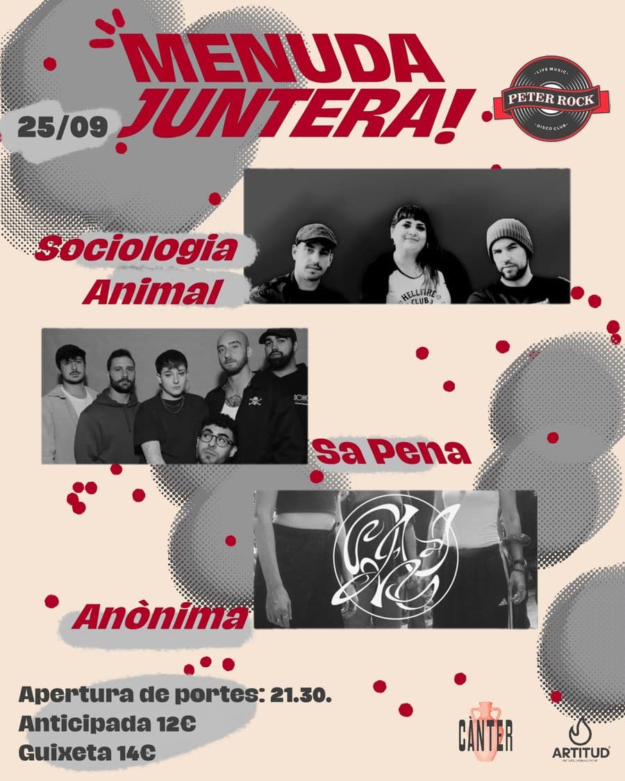 SOCIOLOGÍA ANIMAL + SA PENA + ANÒNIMA